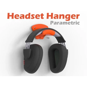 GIÁ TREO TAI NGHE GẮN TƯỜNG (HEADSET WALL MOUNT – PARAMETRIC)