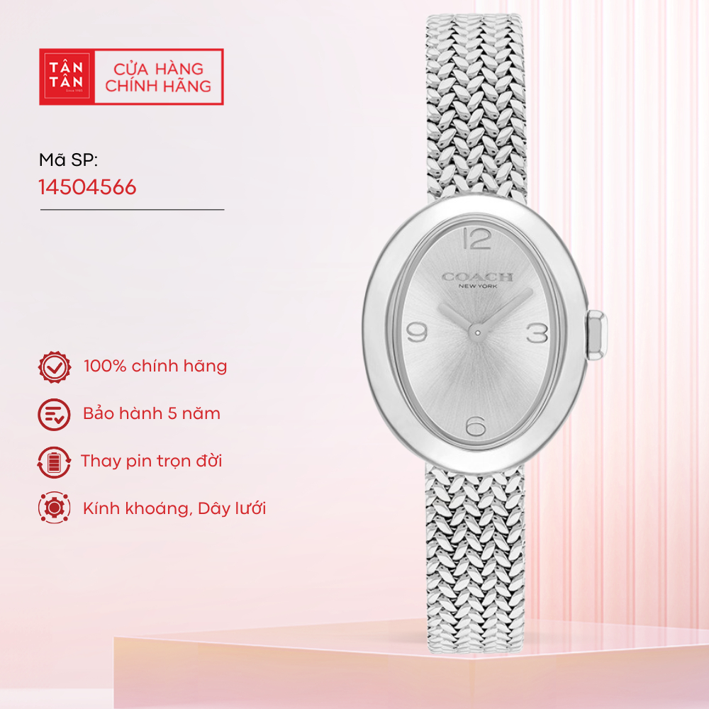 Đồng Hồ Nữ Coach Sammy 14504566 Quartz 22.5mm - Đồng Hồ Tân Tân