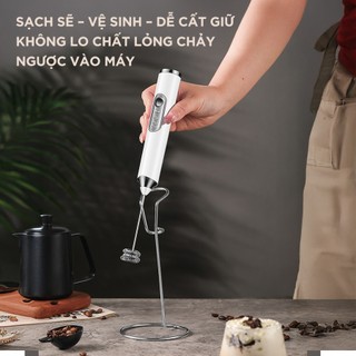 Giá Đỡ Máy Đánh Bọt Sữa Cầm Tay, Đế Để Máy Tạo Bọt Cà Phê Gọn Gàng Chắc Chắn