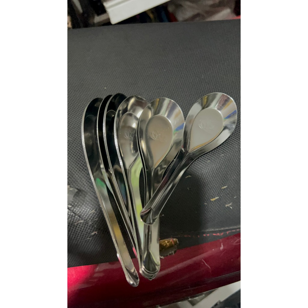 muỗng ăn cơm inox LÁNG BÓNG