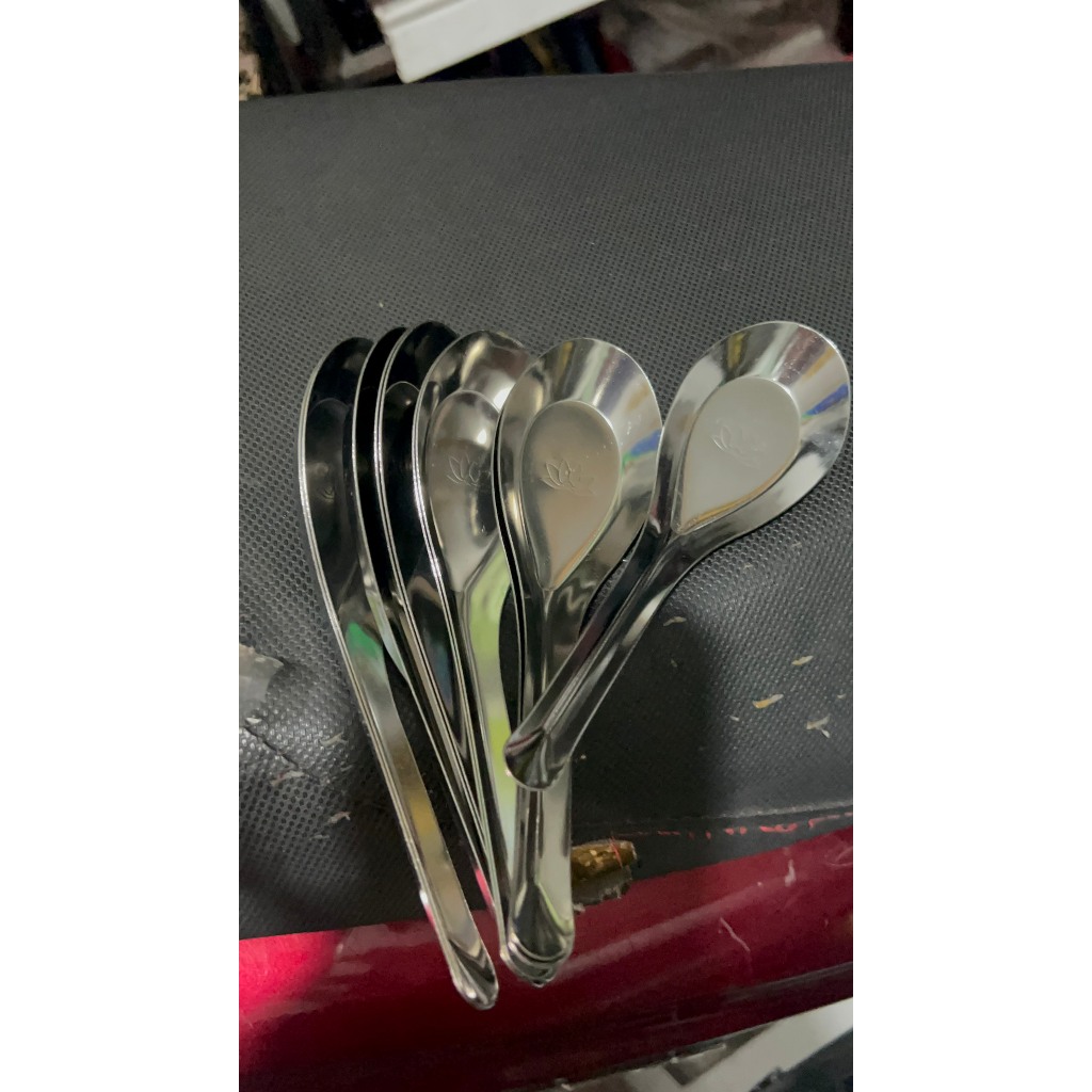 muỗng ăn cơm inox LÁNG BÓNG