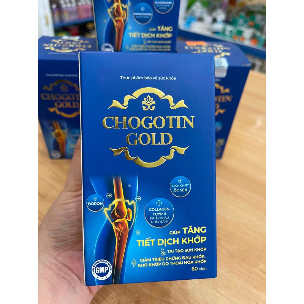 Viên uống sụn khớp CHOGOTIN GOLD ( lọ 60 viên)