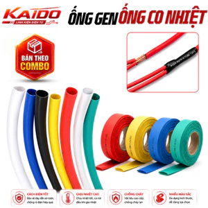 Ống Co Nhiệt Gen Cách Điện - Bọc Dây Điện 1-10mm, Nhiều Màu Sắc