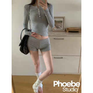 Set Tay Dài Quần Short Thun Ngắn - Phoebe Studio [SET0020]