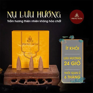 NỤ TRẦM HƯƠNG | Thiên nhiên | Không hóa chất | Ít Khói | Lưu hương 24h | Ủ 3-6 tháng