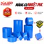 Màng Co Nhiệt PVC Bọc Pin, Cách Điện, Chống Chạm chập size từ 18-455mm