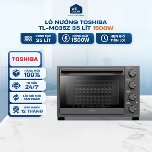 TL-MC35Z - Lò Nướng Toshiba TL-MC35Z 35 Lít 1500W - Hàng Chính Hãng, Mới 100%