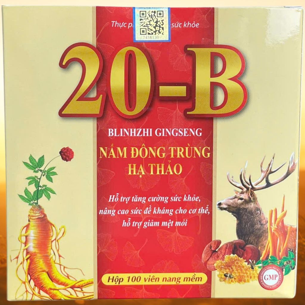 Vitamin 20B Vàng Đỏ - Rostex - Vinaphar - Vitamin Thanh Lọc