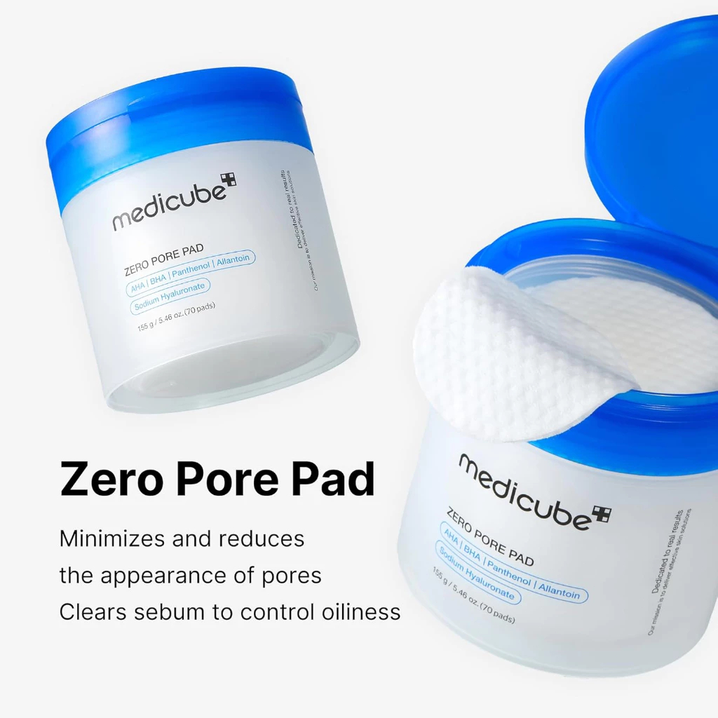 Medicube Zero Pore Pad 2.0 - 70 Pad/ Zero Pore Pad Mild / Super Cica Pad / Red Succinic Acid Pad / Deep Vita C Pad