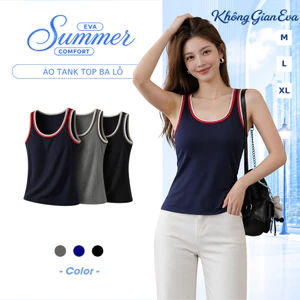 Áo Tank Top Nữ Vải Modal Kháng Khuẩn Form Ôm Nhẹ Siết Eo Đạt Chuẩn TENCEL Phù Hợp Chơi Thể Thao 8008