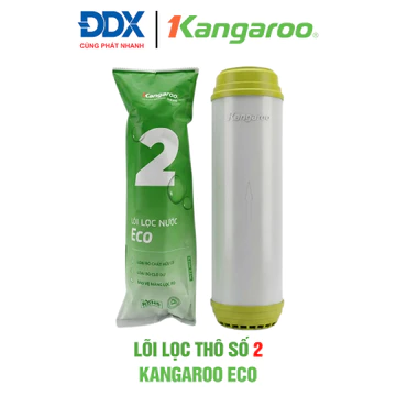 Lõi số 2 Kangaroo Eco - GAC (XB) | Lõi GAC Kangaroo khử Clo khử mùi, thay thế lõi lọc nước