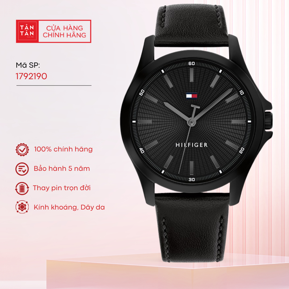 Đồng Hồ Nam Tommy Hilfiger Bruce 1792190 Quartz 43mm - Đồng Hồ Tân Tân