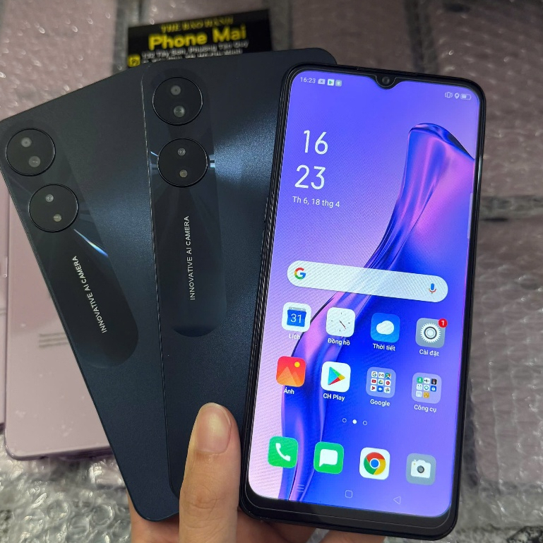 Điện thoại OPPO A78 5G 12GB/256GB l 2sim Pin 5000mAh ,Cày game nặng siêu mượt