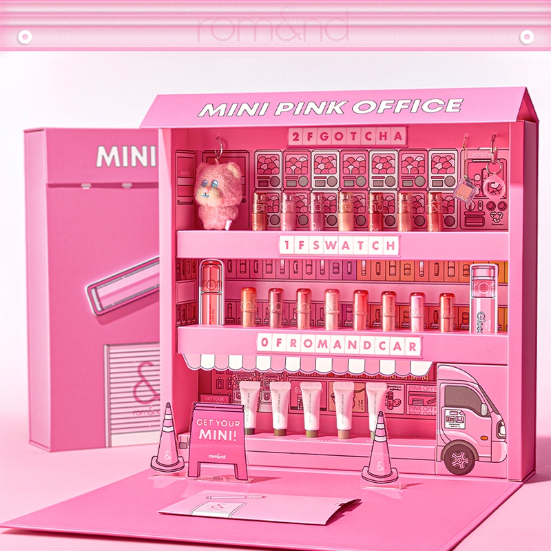 [Rom&nd][Mini Pink] Son Tint Bóng Romand Glasting Color Gloss Mini
