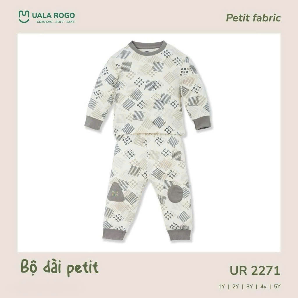 (9-24kg, 1-5Y) Bộ Dài Tay Uala Bé Trai UR2271 UR3815