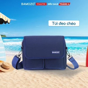 Túi Đeo Chéo Bamozo Nam Nữ, Chất Liệu Canvas Polyester 1000D Cao Cấp_TC02