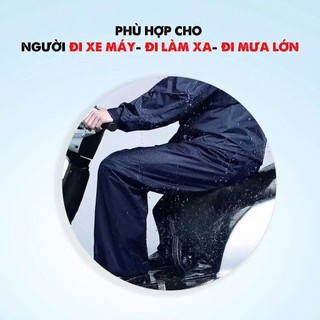 Áo Mưa Bộ Vải Dù Phản Quang Chông nước chống gió , Siêu Bền Hàng Loại 1 Bao Kiểm Trả Hàng