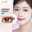 Kính Áp Tròng Khóa Ẩm 10H 3 Tháng Màu Nâu Choco CARASE, Lens Cận S CHERRY CHOCO ( 1 chiếc)