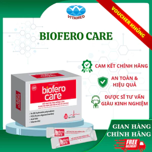 Biofero Care - Hỗ Trợ Tạo Hồng Cầu Hộp 28 Gói * 15 ML