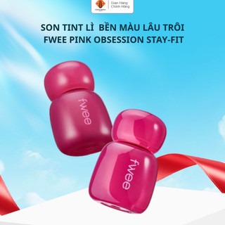 Son tint lì FWEE Pink Obsession Stay-Fit, bền màu lâu trôi, 20 màu (3.6g)