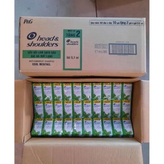 COMBO 10 DÂY 12 gói dầu gội Head & Shoulders Sạch gàu gói 5.8ml