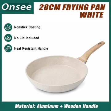 Chảo Chống Dính Chảo Nhôm Phủ Chống Dính Chảo Chiên Chảo Nhôm Không Dính 28CM Bếp Từ Siêu Bền