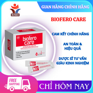 Biofero Care - Hỗ Trợ Tạo Hồng Cầu Hộp 28 Gói * 15 ML