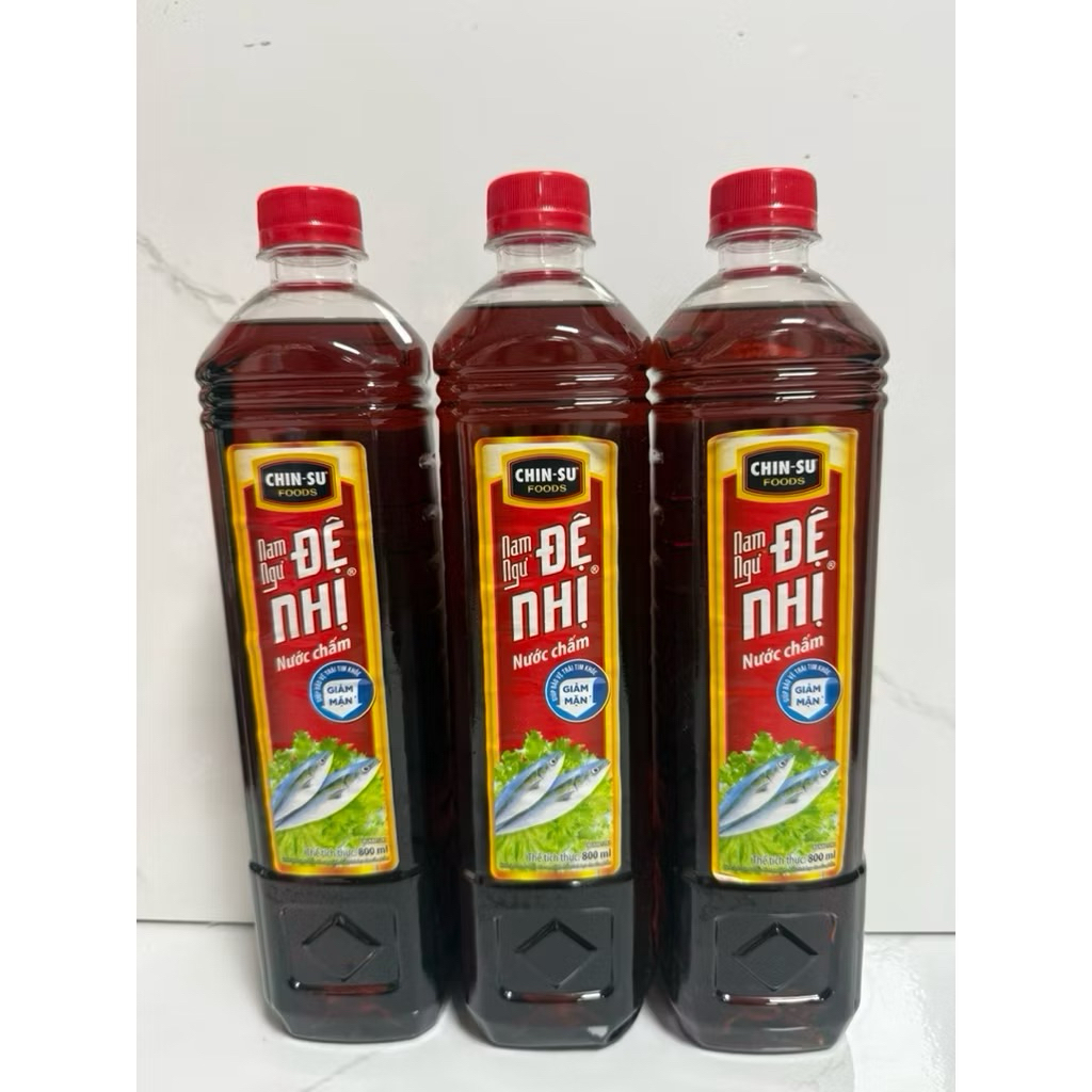 com bo 2/5chai Nước Mắm Đệ Nhị 800ml– Đậm Đà Chuẩn Vị Gia Đình Việt