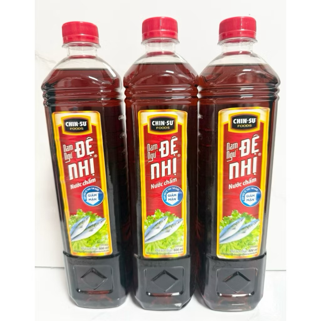 com bo 2/5chai Nước Mắm Đệ Nhị 800ml– Đậm Đà Chuẩn Vị Gia Đình Việt
