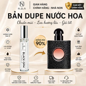Nước hoa nữ - non black optimus - Lãng mạn, ấp áp, gợi cảm