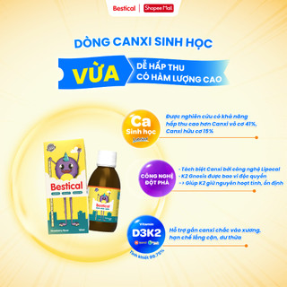 Bestical - Canxi Sinh Học Cho Bé 120ml
