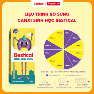 Bestical - Canxi Sinh Học Cho Bé 120ml