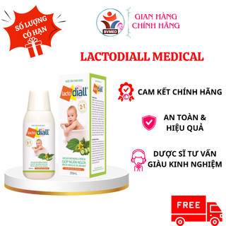 LactoDiall Medical - Nước Tắm Thảo Dược Chai 250ML