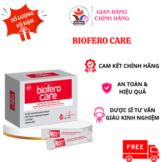 Biofero Care - Hỗ Trợ Tạo Hồng Cầu Hộp 28 Gói * 15 ML