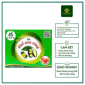 Trà Túi Lọc Khổ Qua Rừng LKVN Hộp 20 Gói – Trà Thảo Mộc Thanh Nhiệt