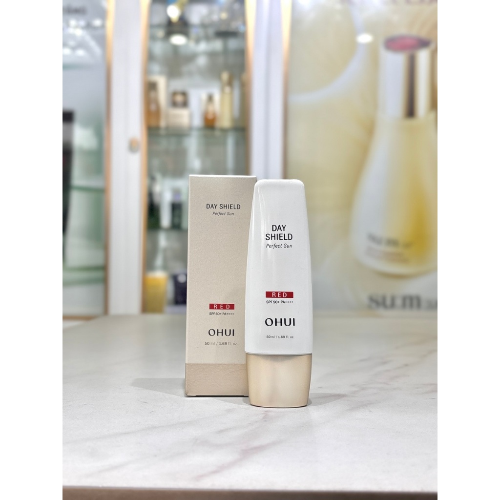 Kem chống nắng cho da dễ ửng đỏ OHUI Day Shield Perfect Sun Red SPF50+ / PA++++