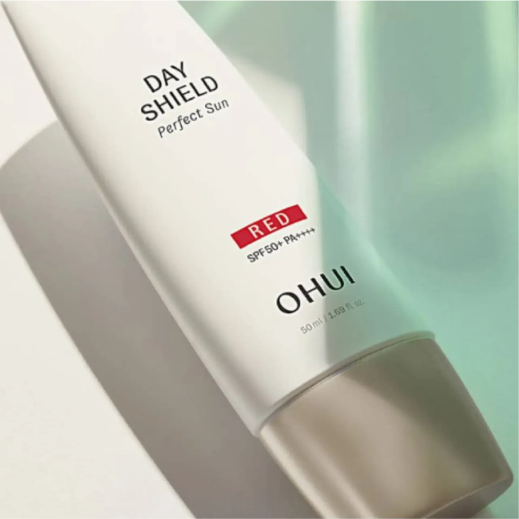 Kem chống nắng cho da dễ ửng đỏ OHUI Day Shield Perfect Sun Red SPF50+ / PA++++