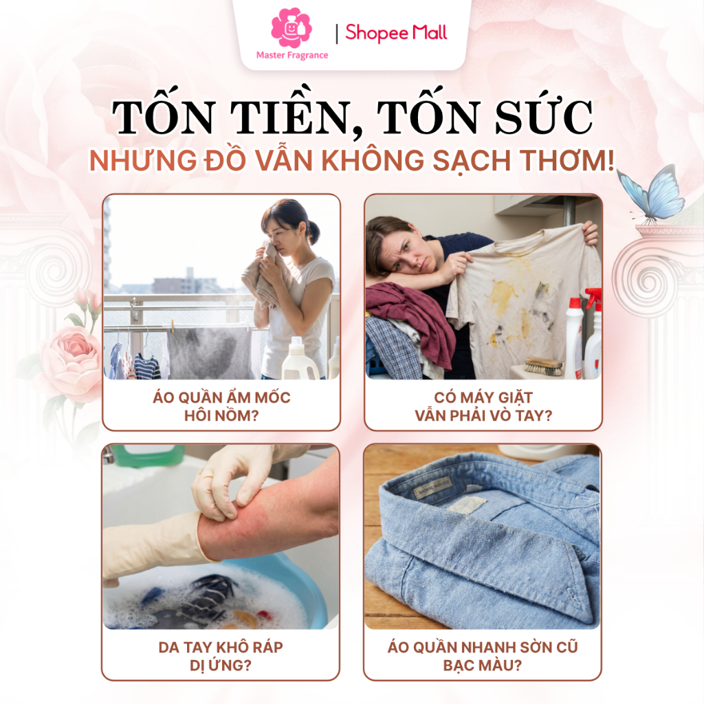 Bột giặt Liby 800g hương nước hoa Pháp thơm lâu 72h, Bột giặt tay và máy giặt cửa trên chống bám cặn