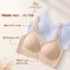 Áo Ngực Nữ Cao Cấp Đúc Su Không Gọng Êm Ái, Áo Lót Nữ Phối Ren Mềm Quyến Rũ A2606