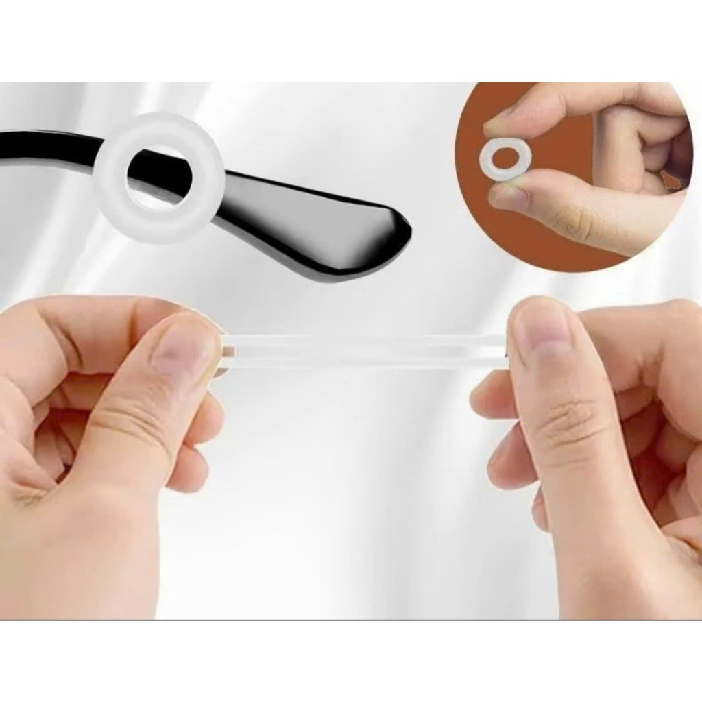 Cài tai silicone cố định kính chống tuột, rơi kính tiện dụng chơi thể thao (1 Cặp)