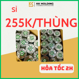 Thùng Giấy in bill K80x80mm giấy in nhiệt khổ 80mm cuộn lớn cho máy POS siêu thị