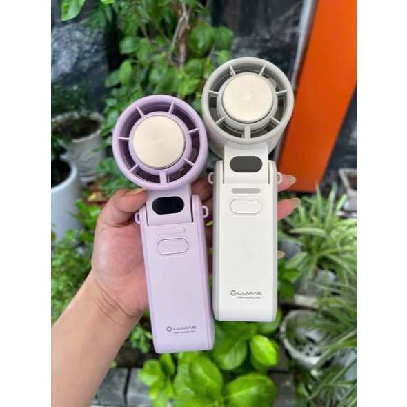 Quạt Mini Cầm Tay Lumias F3600 Chính Hãng | Thiết Kế Gấp Gọn, Pin Sạc USB, Sử Dụng Linh Hoạt