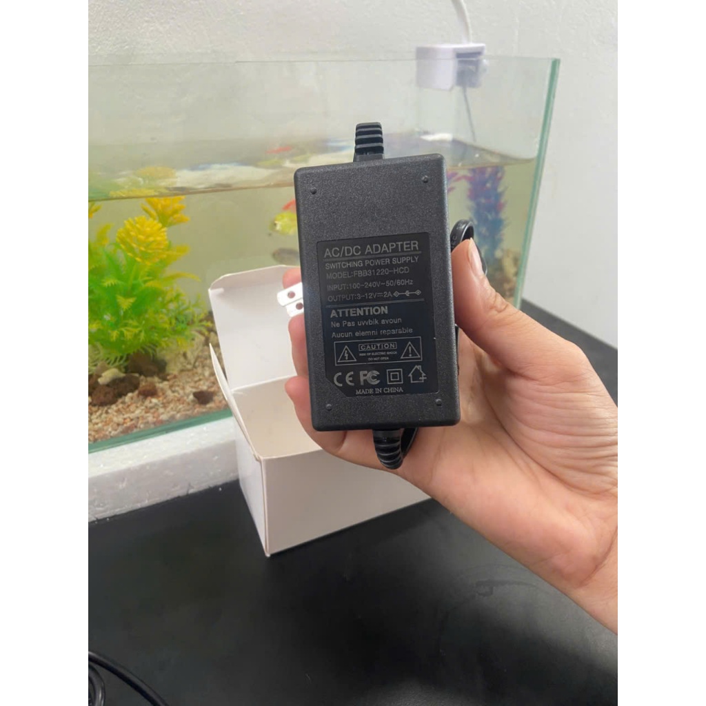 Nguồn điện 12v2a ĐỨC TOZANO SHOP có điều chỉnh tốc, dùng cho các thiết bị có công xuất 24w cho led, máy phun sương.