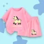 Bộ Cộc Tay Dành Cho Bé Yêu, Hình ngưa vàng LUCKY HORSE, Chất Vải Thun Cotton CHO CÁC BÉ TRAI BÉ GÁI 10-53 KG