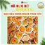 Kẹo Dẻo Hamburger Mini Tròn Ngộ Nghĩnh Kẹo Dẻo Trái Cây Đa Tầng Sắc Màu, Món Ăn Vặt