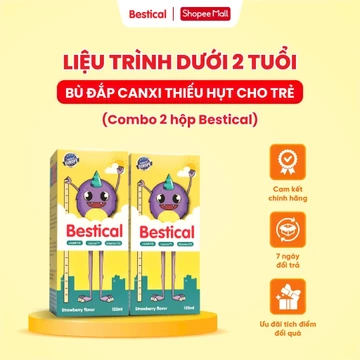 Combo 2 Canxi Bestical - Hỗ trợ phát triển chiều cao cho trẻ [Liệu trình 2 tháng cho bé dưới 2 tuổi]