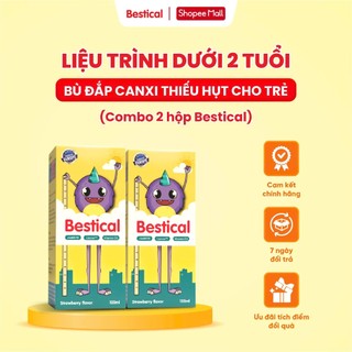 Combo 2 Canxi Bestical - Hỗ trợ phát triển chiều cao cho trẻ [Liệu trình 2 tháng cho bé dưới 2 tuổi]
