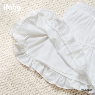 Mix set bộ bé gái ILABY HCM áo thun cotton phối viền caro bèo và chân váy xòe xinh xắn [3959+3882]