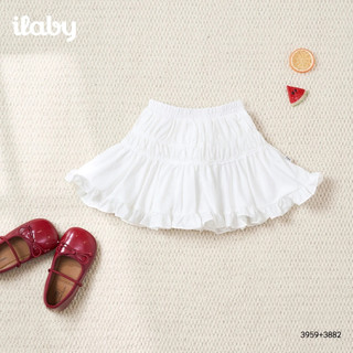 Mix set bộ bé gái ILABY HCM áo thun cotton phối viền caro bèo và chân váy xòe xinh xắn [3959+3882]