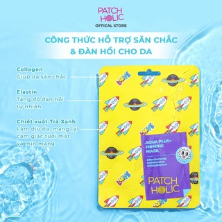 [DEAL MỞ BÁN] Combo 5 Miếng Mặt Nạ Patch Holic Aqua Plus Hỗ Trợ Làm Sáng Da Và Cải Thiện Vấn Đề Về Da 20ml/Miếng